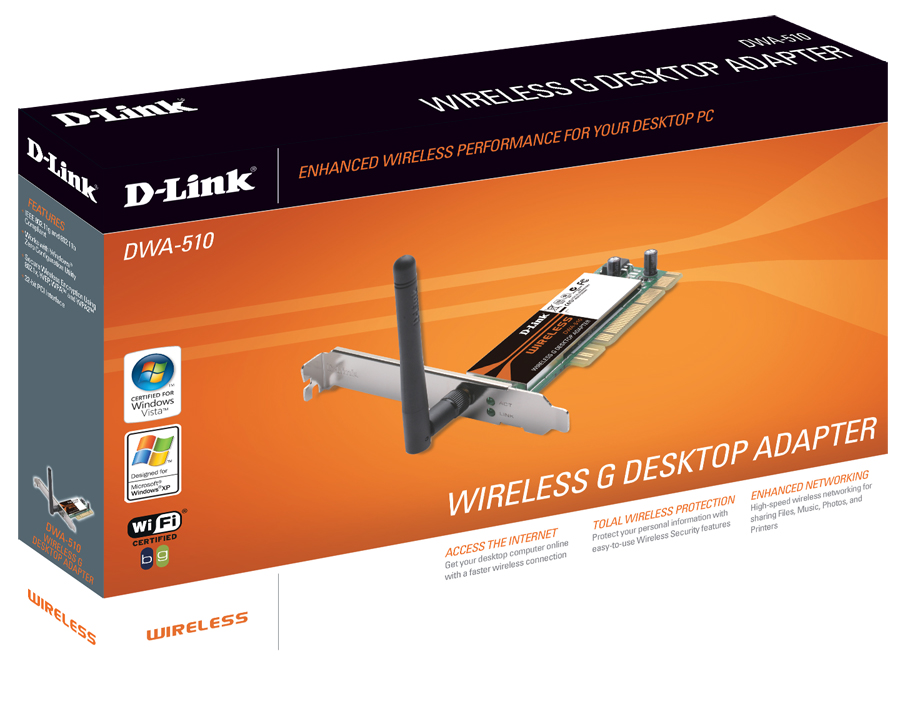 D-link dwa-510 wireless g desktop adapter driver for mac